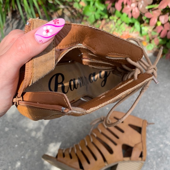 Rampage strappy lace up heel - Picture 5 of 6